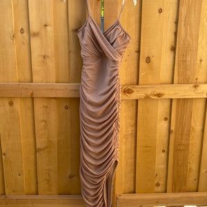 Revolve Pippa Dress Elliatt Nude small